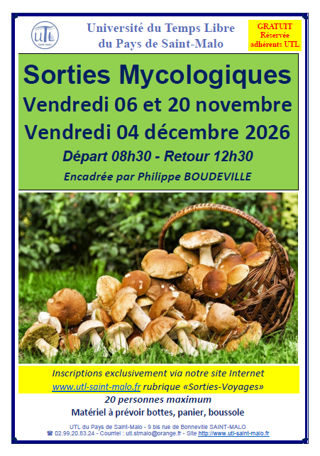 Sorties Mycologiques